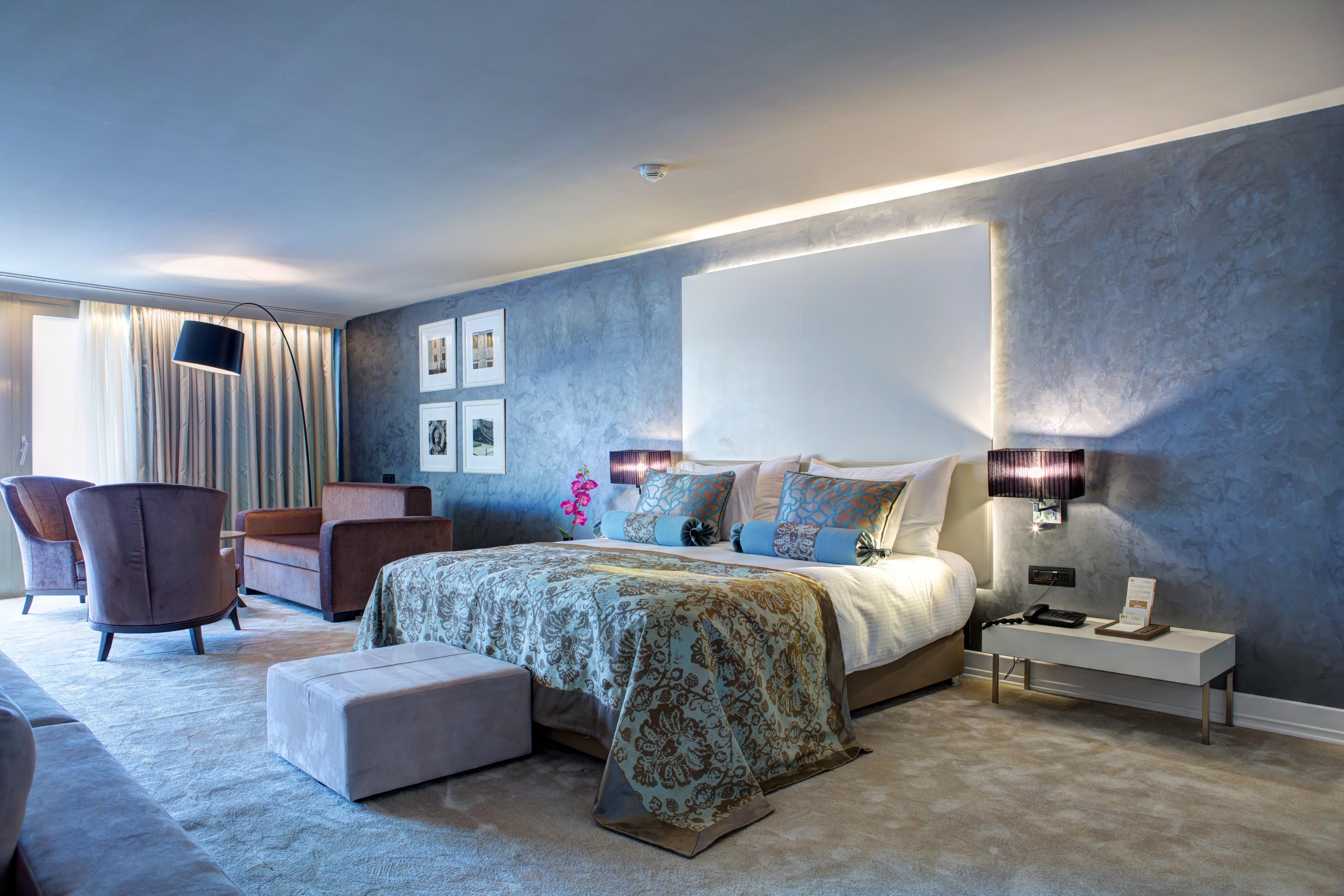 Rixos Premium Dubrovnik Hotel Luaran gambar A bedroom at the hotel