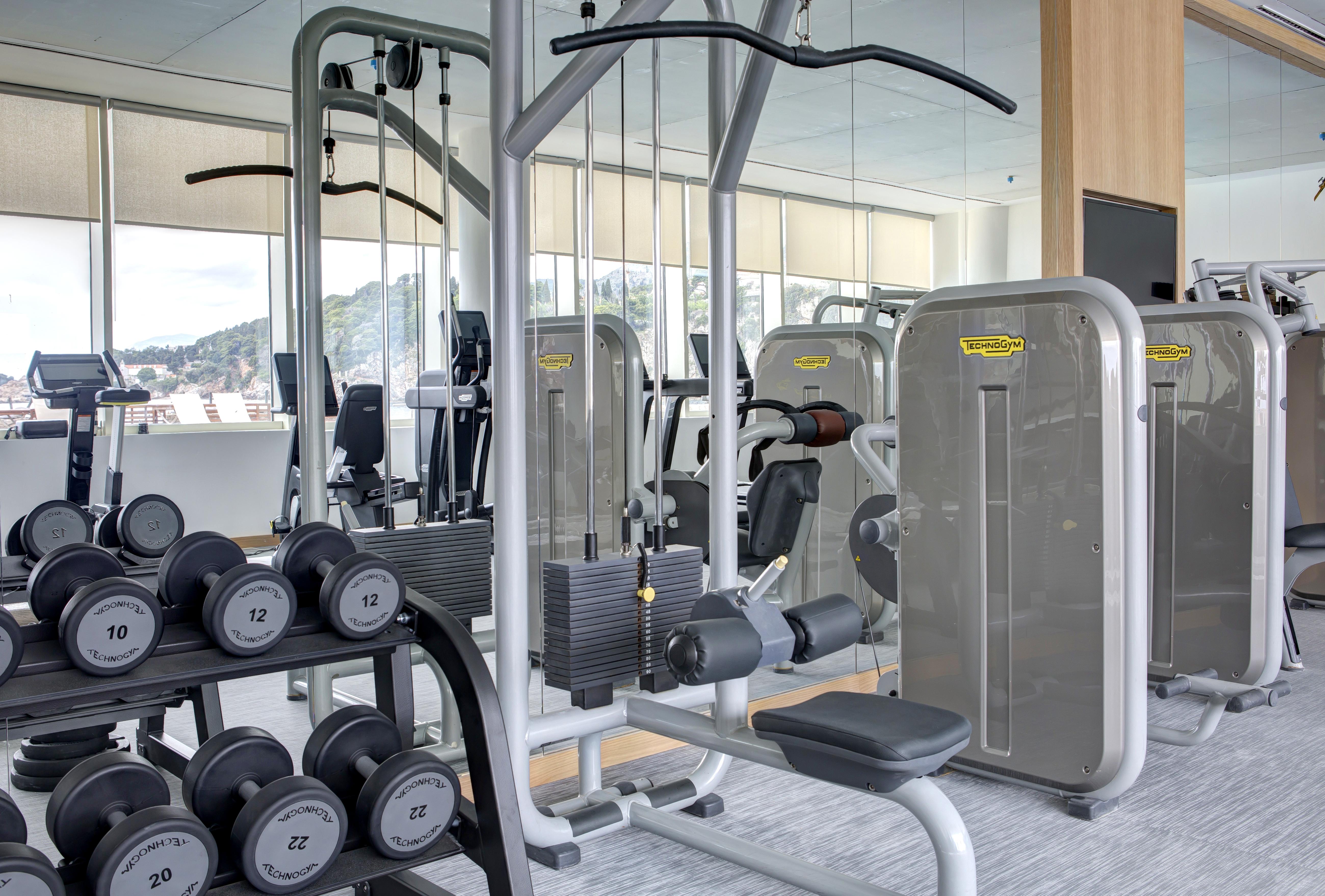 Rixos Premium Dubrovnik Hotel Luaran gambar A gym