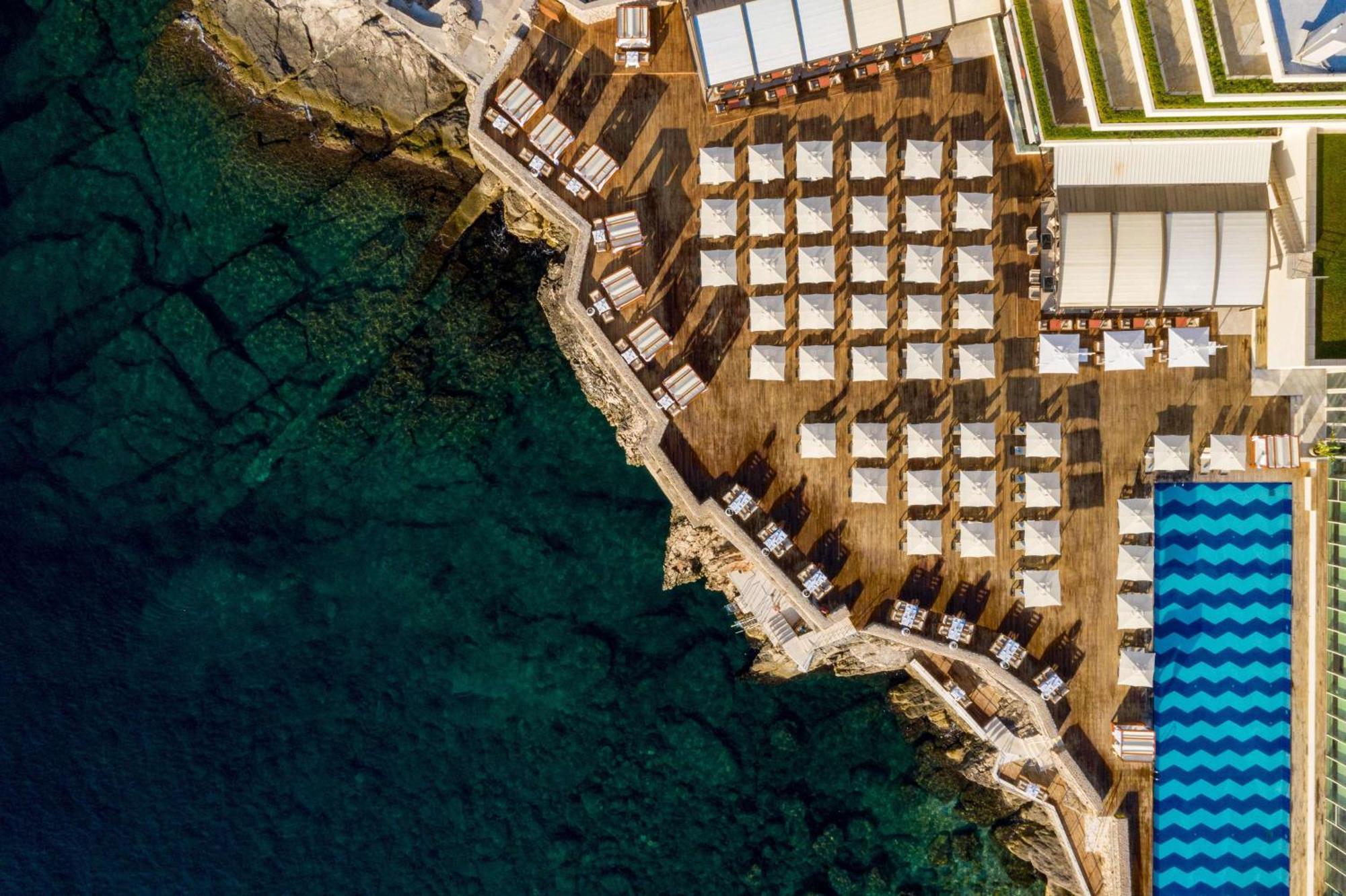 Rixos Premium Dubrovnik Hotel Luaran gambar Aerial view of the resort